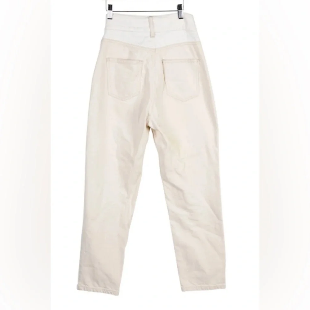 ba&sh High-Rise Straight Leg Jeans size 0